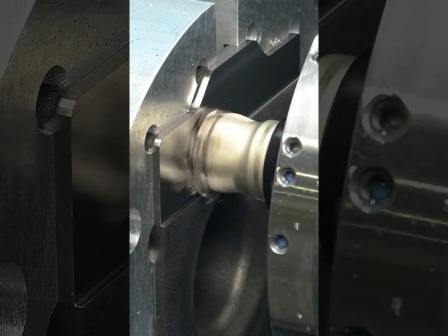 EATER of Titanium: Watch This CNC Machine Devour Titanium Like Butter