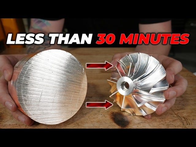 Machining an Impeller on a 5-Axis CNC: Faster and Easier Than You Think